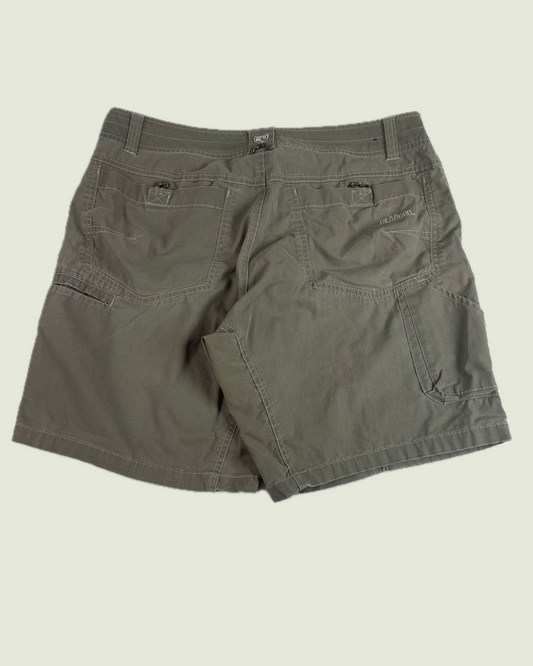 Kuhl Ramblr Patina Dye Olive Cargo Shorts