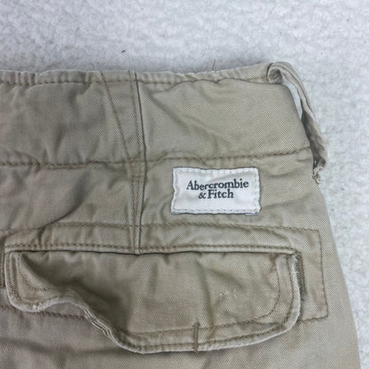 Abercrombie & Fitch Tan Baggy Cargo Shorts