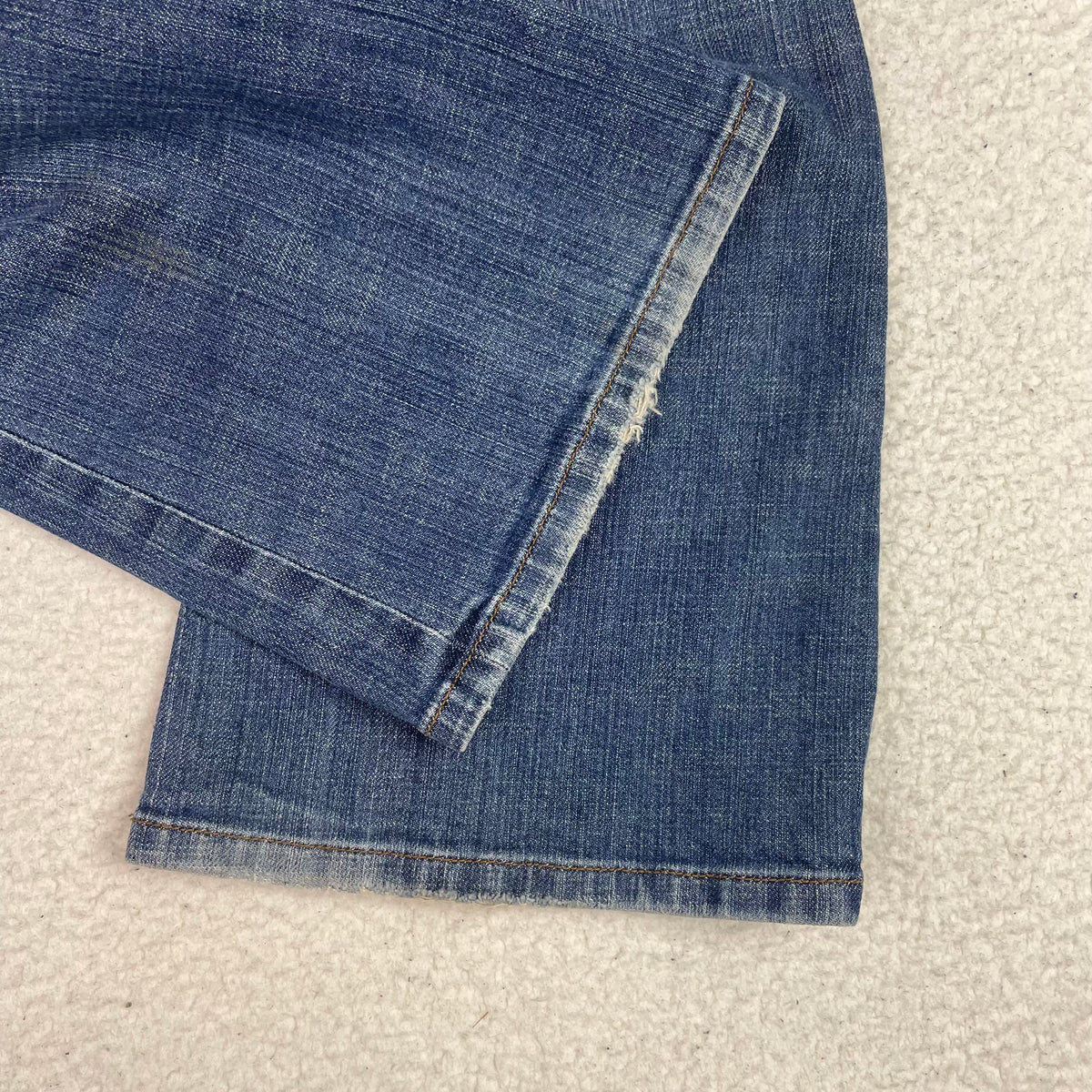 Y2K Juicy Couture Blue Rhinestone Heart Bootcut Jeans 29 Coquette Gyaru