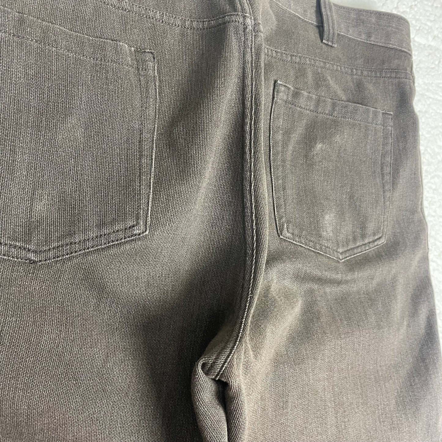 Wide Leg Brown Low Crotch Barrel Baggy Pants