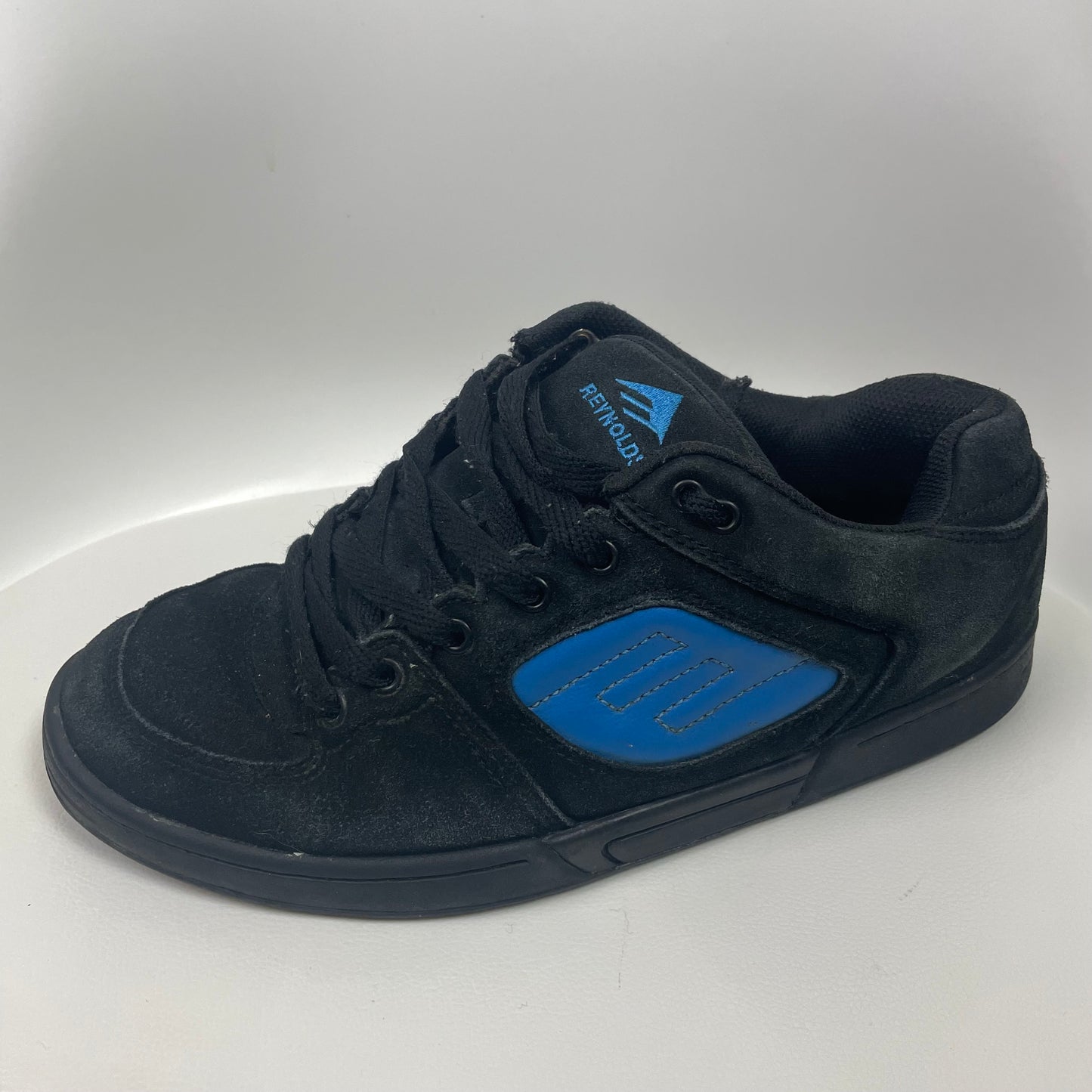 Vintage Emerica Reynolds 2 Chunky Suede Blue Black Shoes