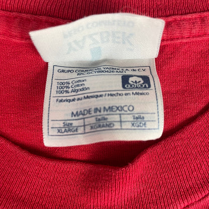 Atletica Guadalajara Chivas Futbol Red Graphic Shirt
