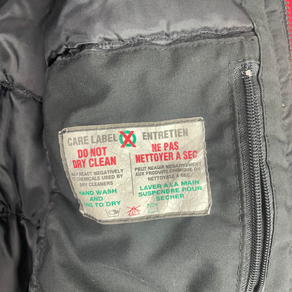 Snap-on Racing Embroidered Padded Jacket Checkerboard Sleeve