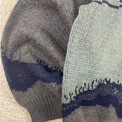 Vintage Arnold Palmer Golf Embroidery Indigo Cardigan Sweater