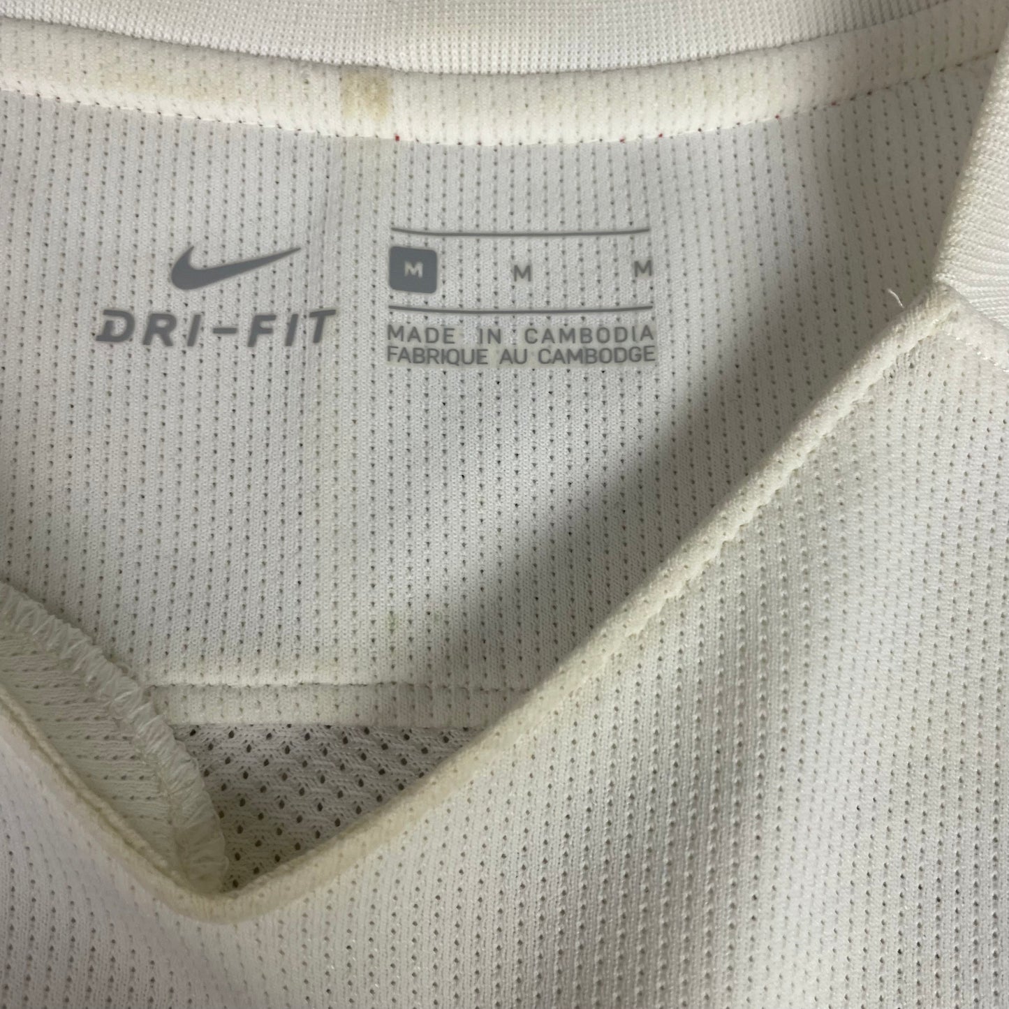 Nike Sevilla FC Playtika LaLiga Soccer Jersey White Red 18 19
