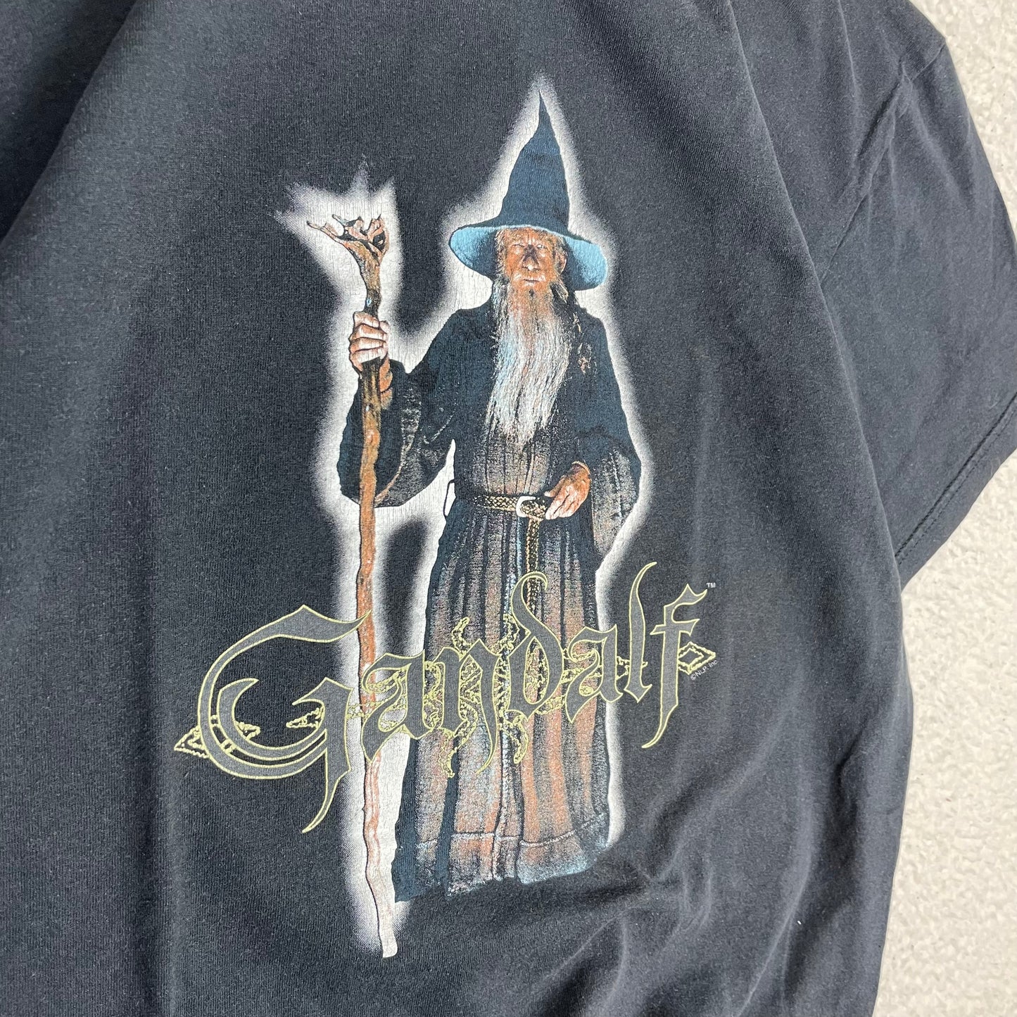 Vintage Gandalf Lord of the Rings Graphic Shirt