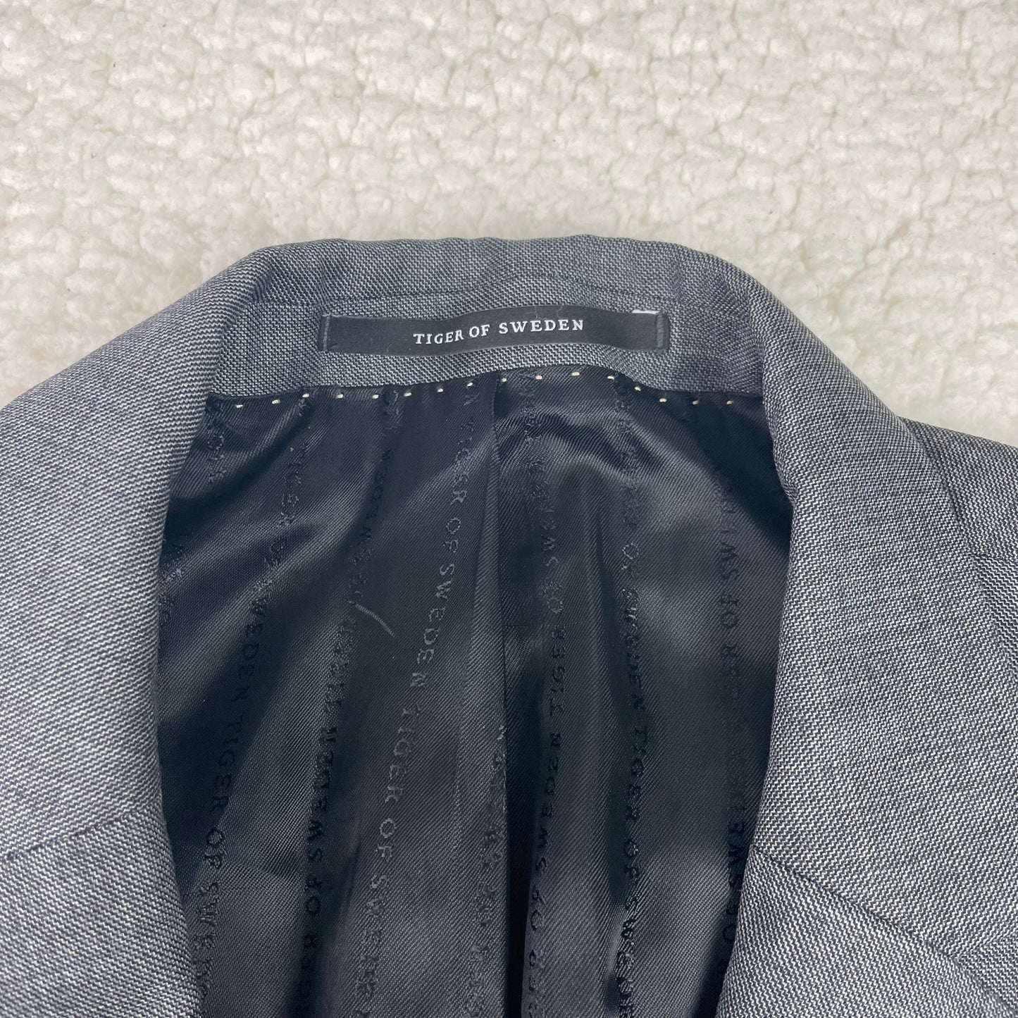 Tiger of Sweden Designer Gray Blazer Sports Coat