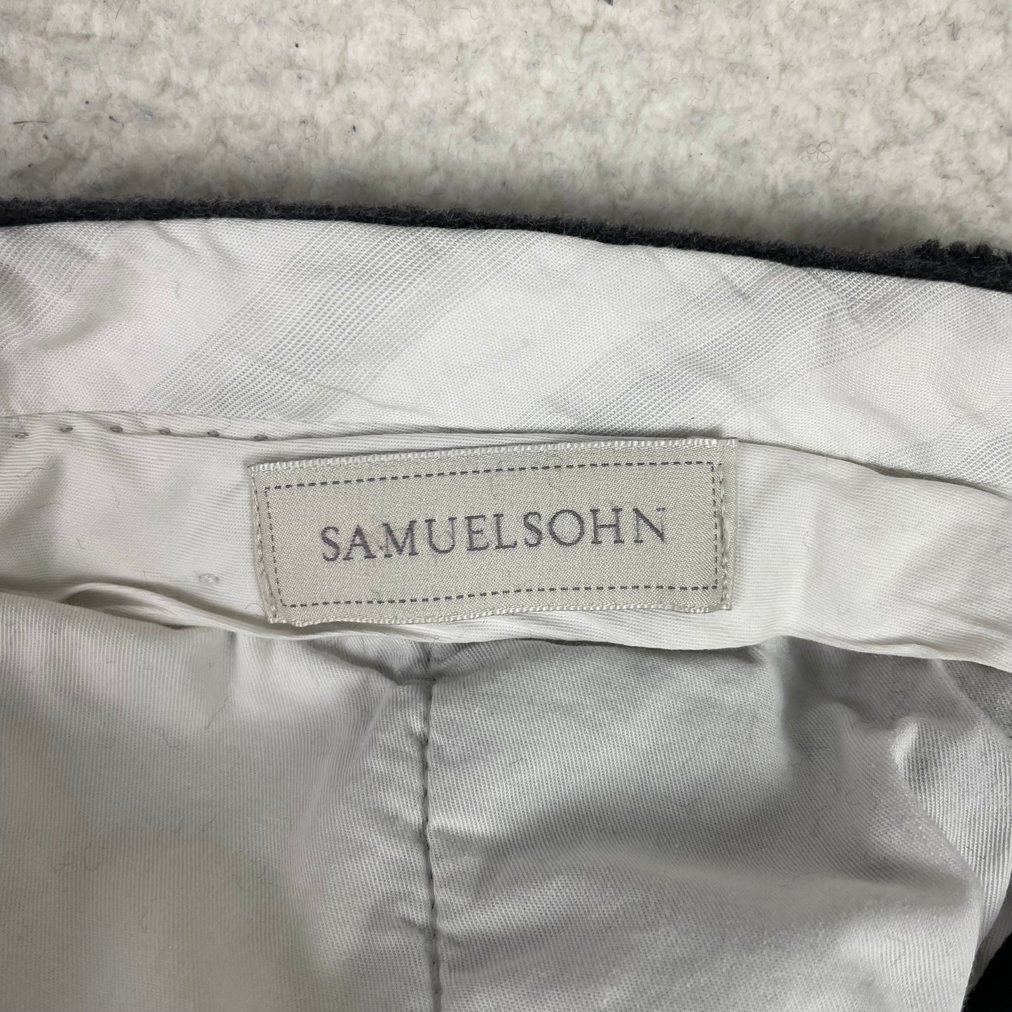 Vintage Samuelsohn Zelander Wool Low Crotch Barrel Pants