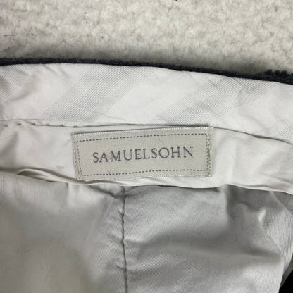 Vintage Samuelsohn Zelander Wool Low Crotch Barrel Pants