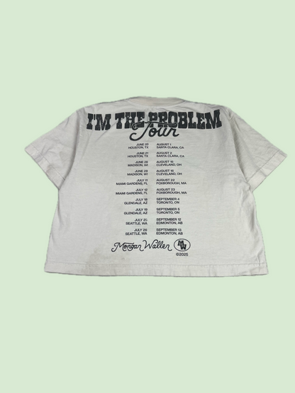 Morgan Wallen I'm The Problem Tour 2025 Graphic T-Shirt White