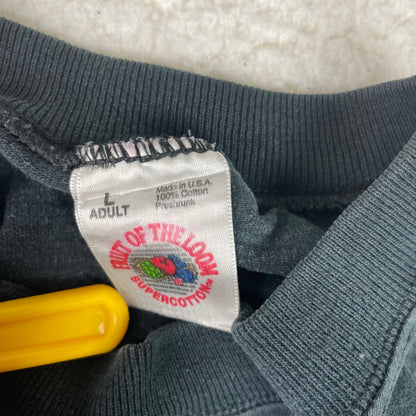 Vintage Made in Canada Fruit of Loom Black Fade Shirt