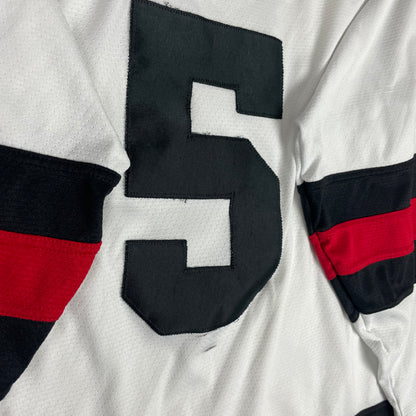 Vintage Rebel Scum Hockey Skeleton Jersey