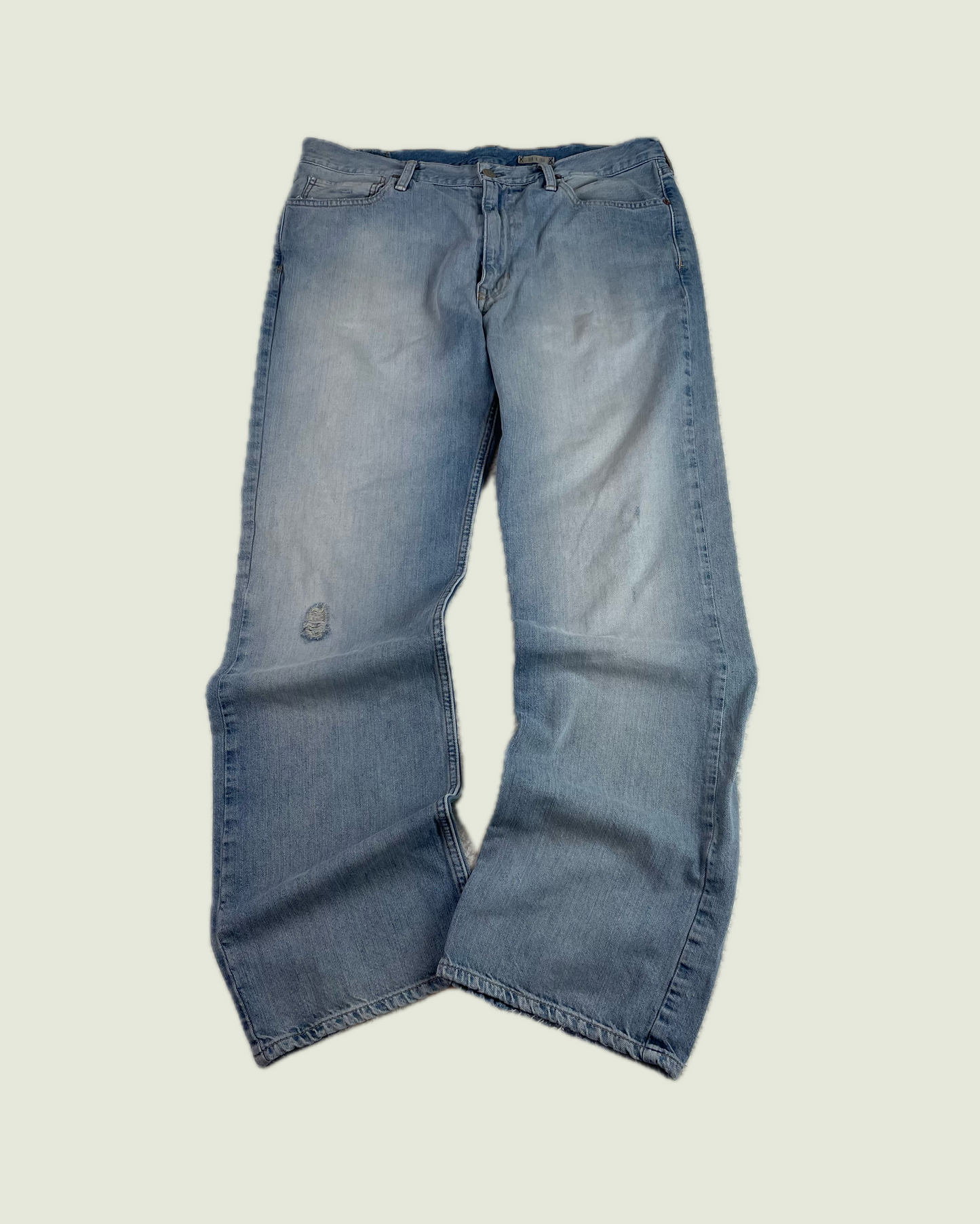 Polo Ralph Lauren Baggy Loose Light Wash Jeans