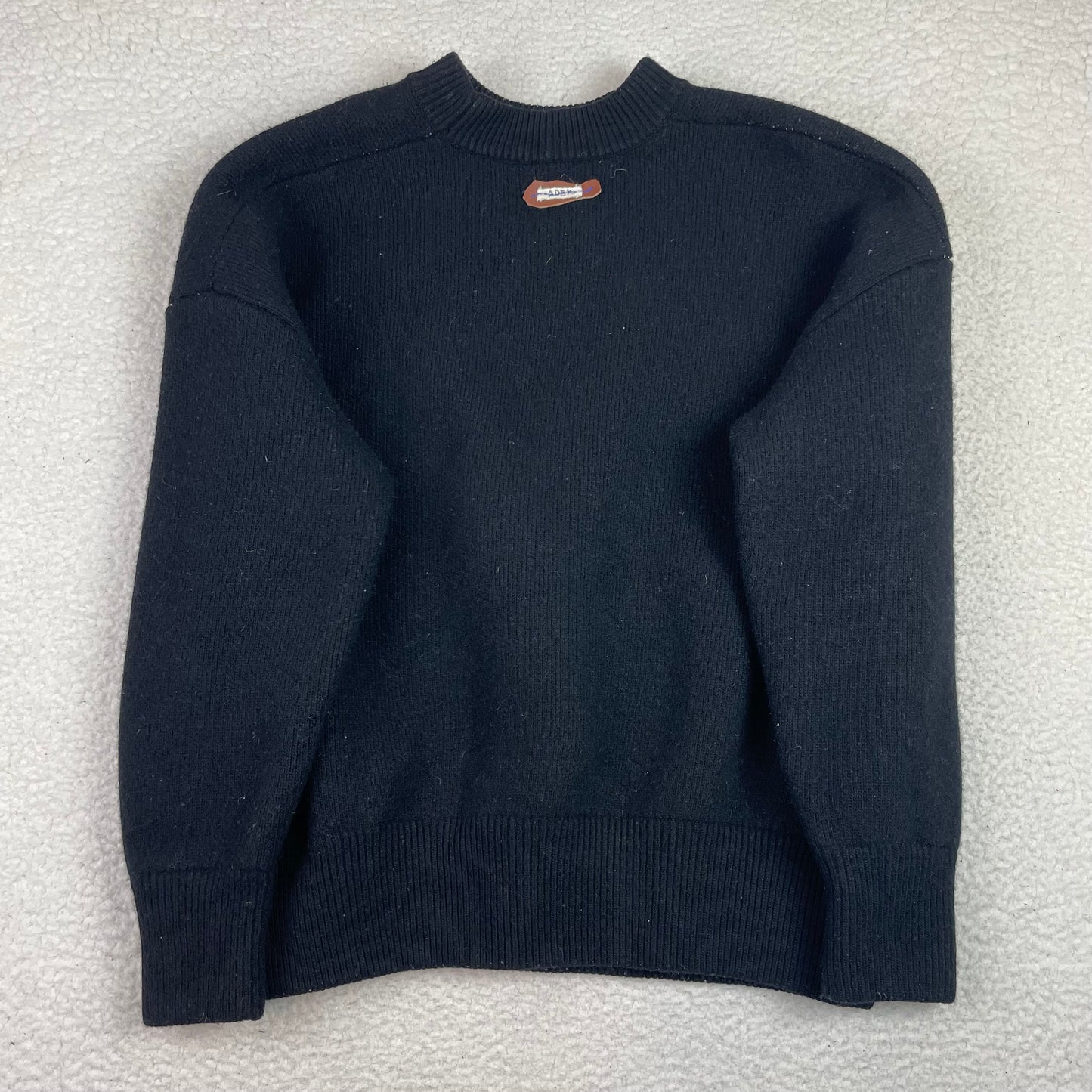 Adererror Heavy Knit Graphic Drop Shoulder Graphic Sweater