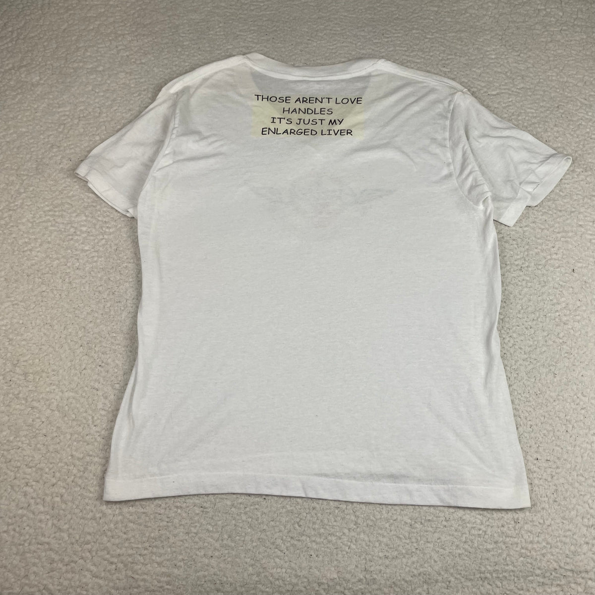 Vintage Paper Thin Vintage Single Stitch Rude Humor Shirt L