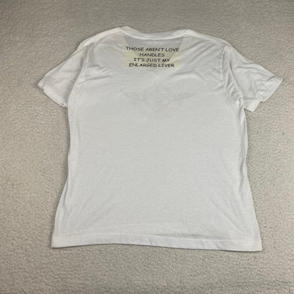 Vintage Paper Thin Vintage Single Stitch Rude Humor Shirt L