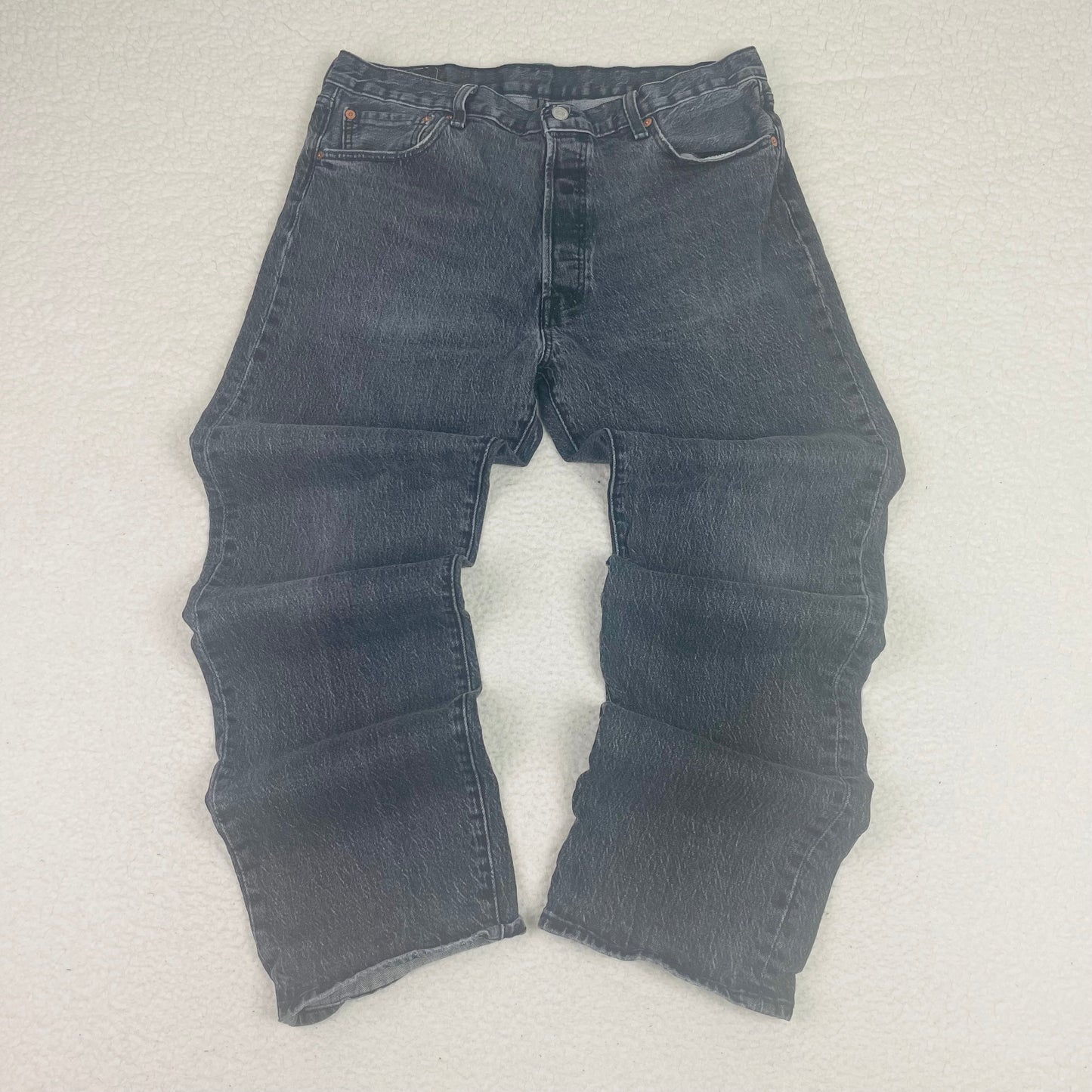 Levis 501 XX Stone Wash Gray Denim Jeans
