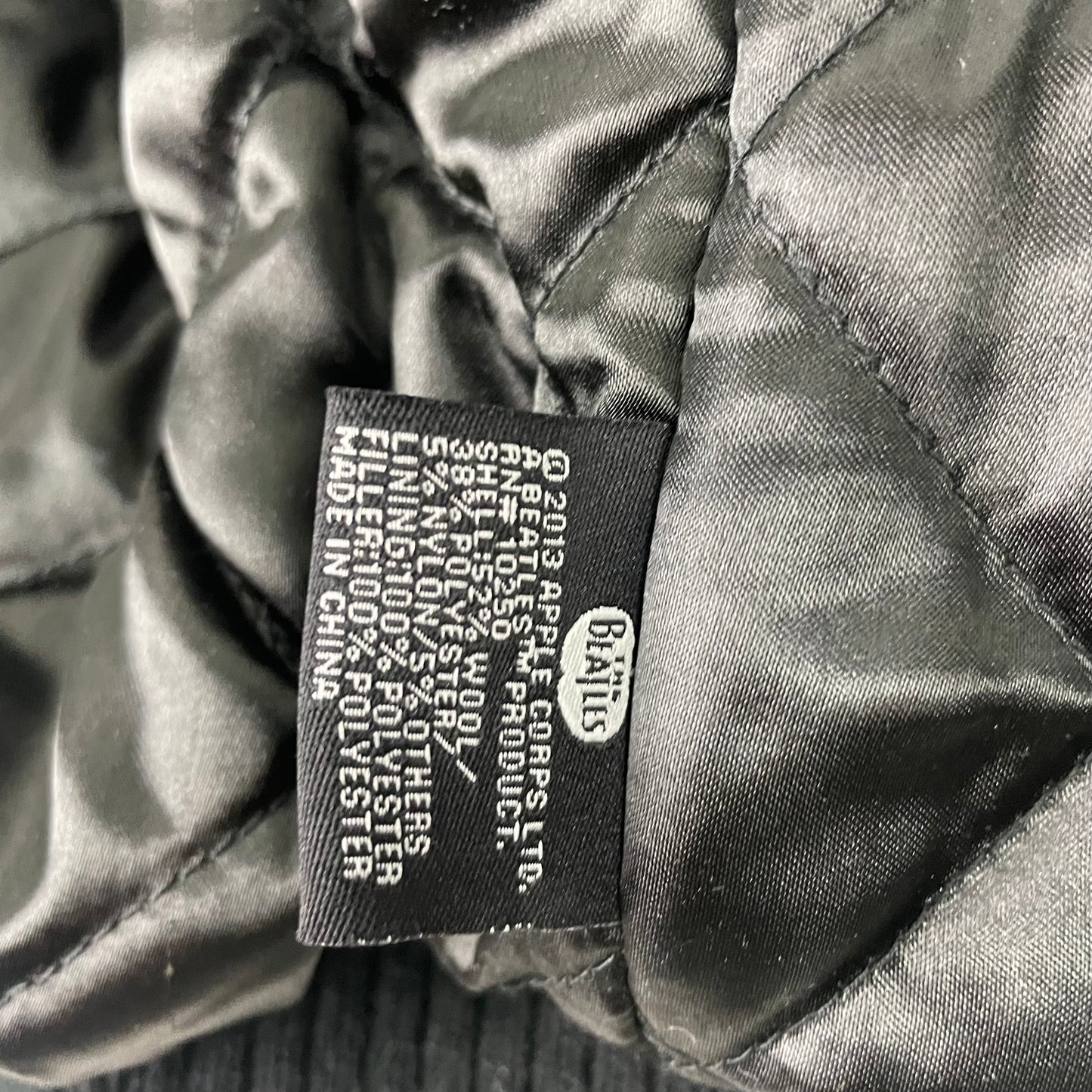 Beatles 50th 1964 Tour Quilt Line Bomber Jacket