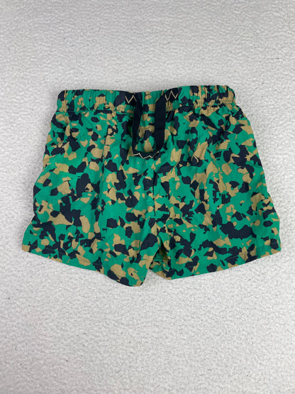 Nike ACG Camo Nylon Trail Shorts Green Tan Black