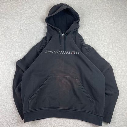 Vintage Nike Geometric Stripe Logo Swoosh Hoodie