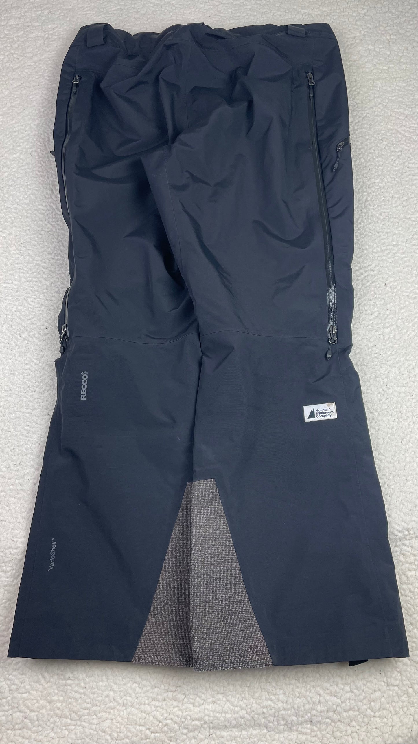 Mountain Equipment Company Men's Black RECCO Ski Snow Pants