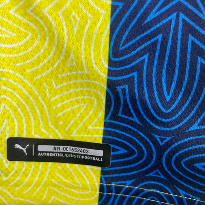 Puma Fenerbahçe Mehmet 7 Soccer Jersey Yellow Navy Striped