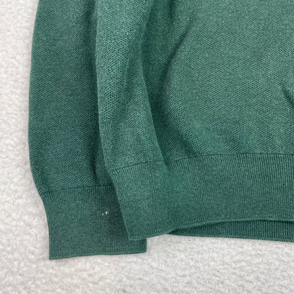 Vintage Polo Ralph Lauren 1/4 Zip Up Green Sweater