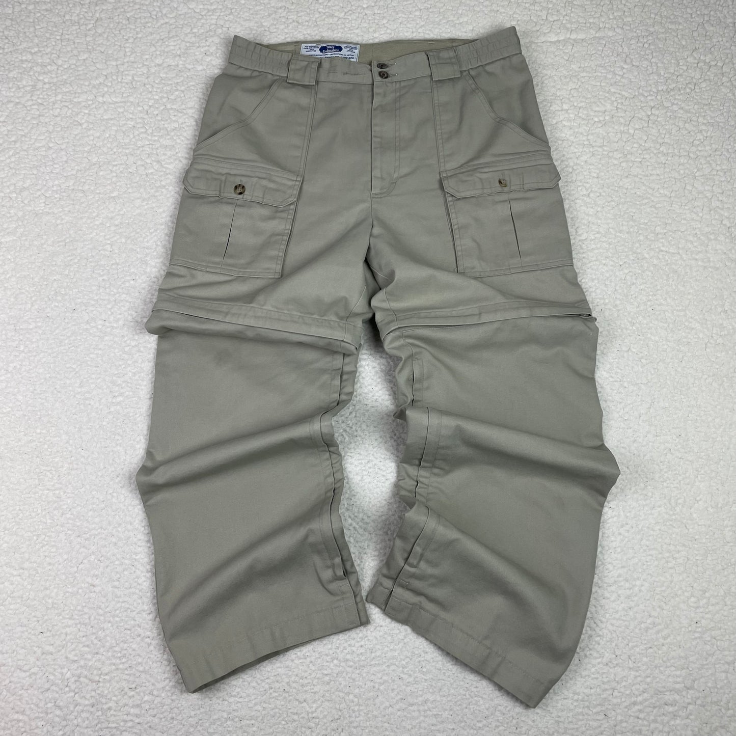 Tilley's Endurables Baggy Cargo Safari Convertible Pants