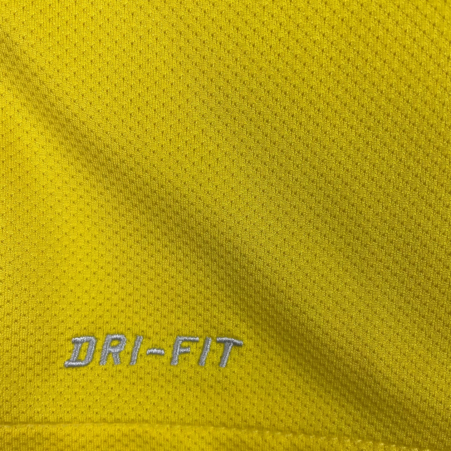 Nike Everton FC Yellow Blue Chang Sponsor Soccer Jersey