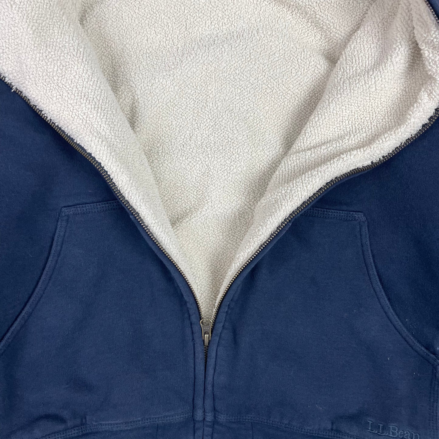 LL Bean x Katahdin Iron Works Fleece Lined Hoodie Jacket