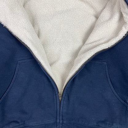 LL Bean x Katahdin Iron Works Fleece Lined Hoodie Jacket