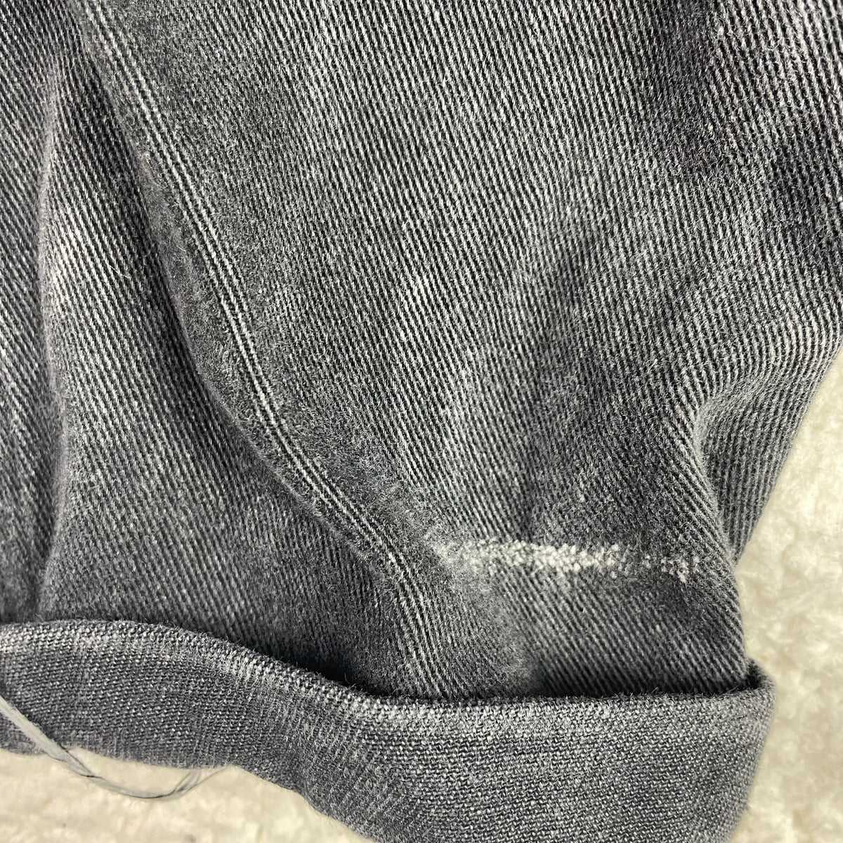 Vintage Arrston Volaju Kohshin Satoh Black Denim Barrel Jeans 28
