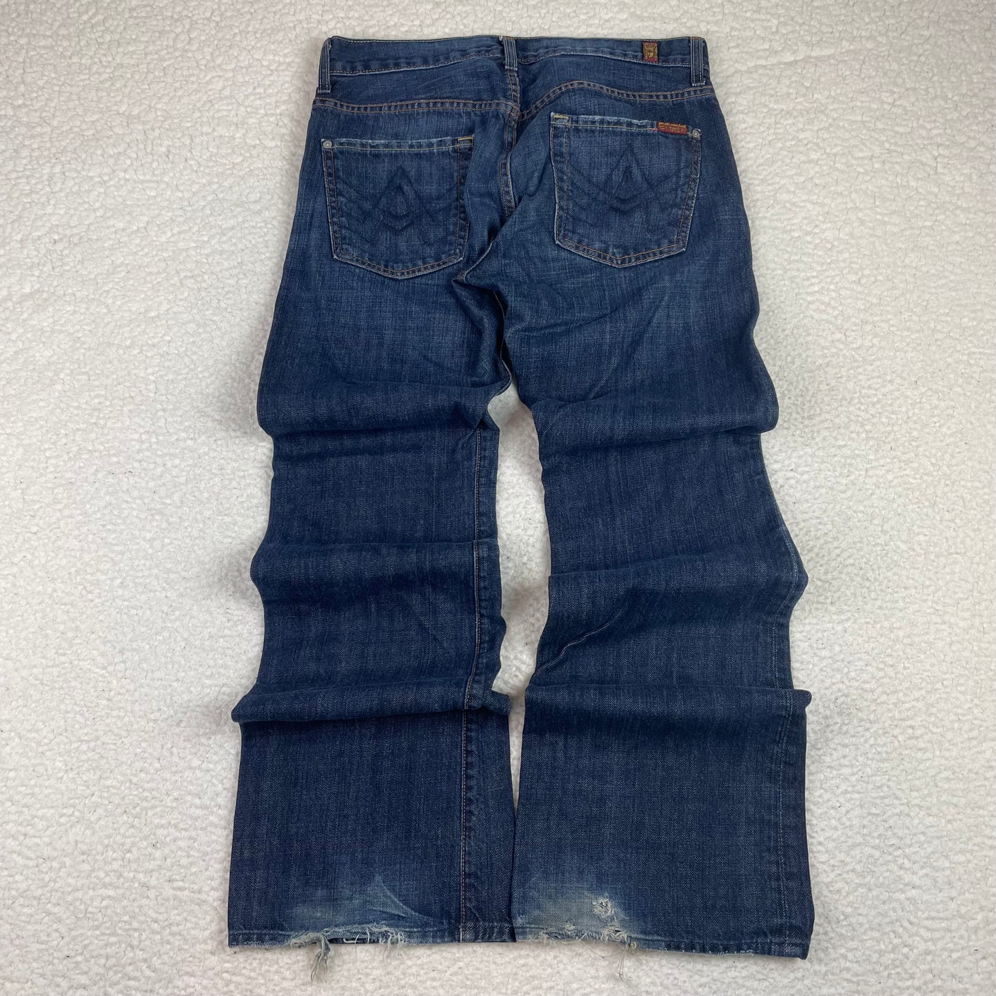 7 Seven For All Mankind Brett Dark Wash Bootcut Jeans