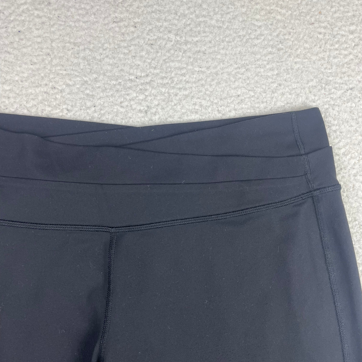 Lululemon Black Wide Leg Yoga Pants 10 Athleisure Minimalist Casual