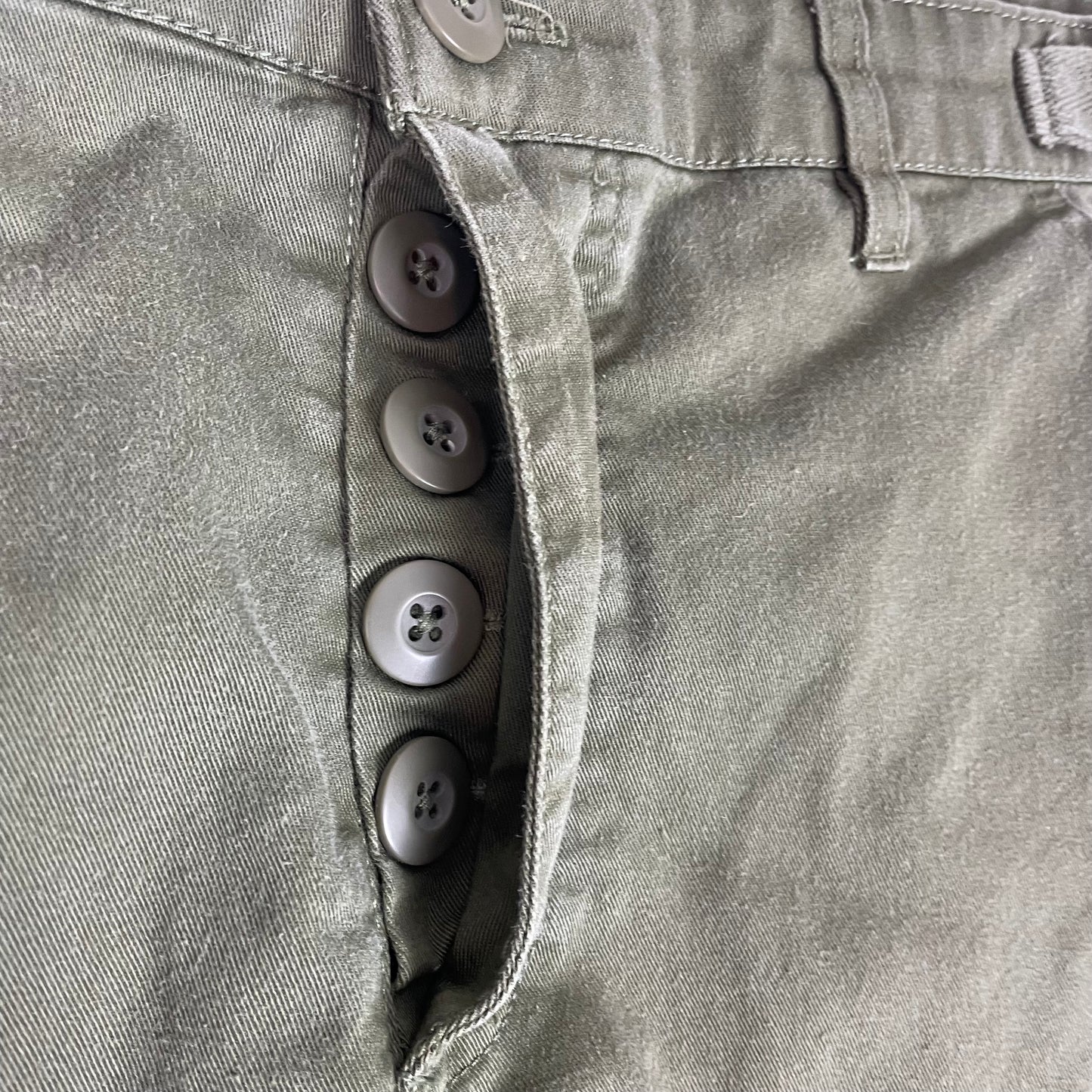 Empyre Green Baggy Barrel Double Knee Carpenter Pants