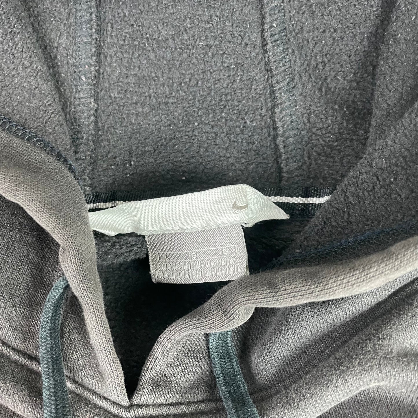 Vintage Nike Geometric Stripe Logo Swoosh Hoodie