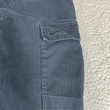 Y2K Nike Baggy Cargo Utility Black Pants