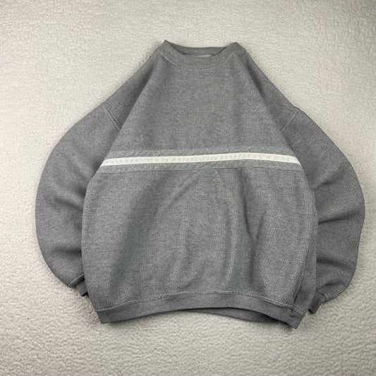 Vintage Bullhead Boxy Fit Ribbed Pullover Sweatshirt