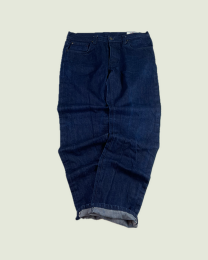 Made In USA Ivy Denim Selvedge Dark Wash Jeans