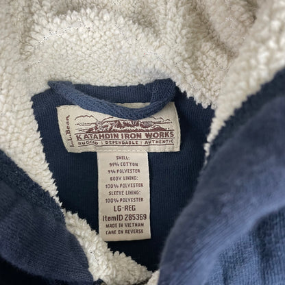 LL Bean x Katahdin Iron Works Fleece Lined Hoodie Jacket