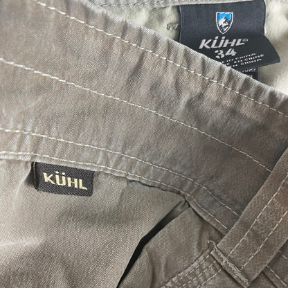 Kuhl Ramblr Patina Dye Olive Cargo Shorts