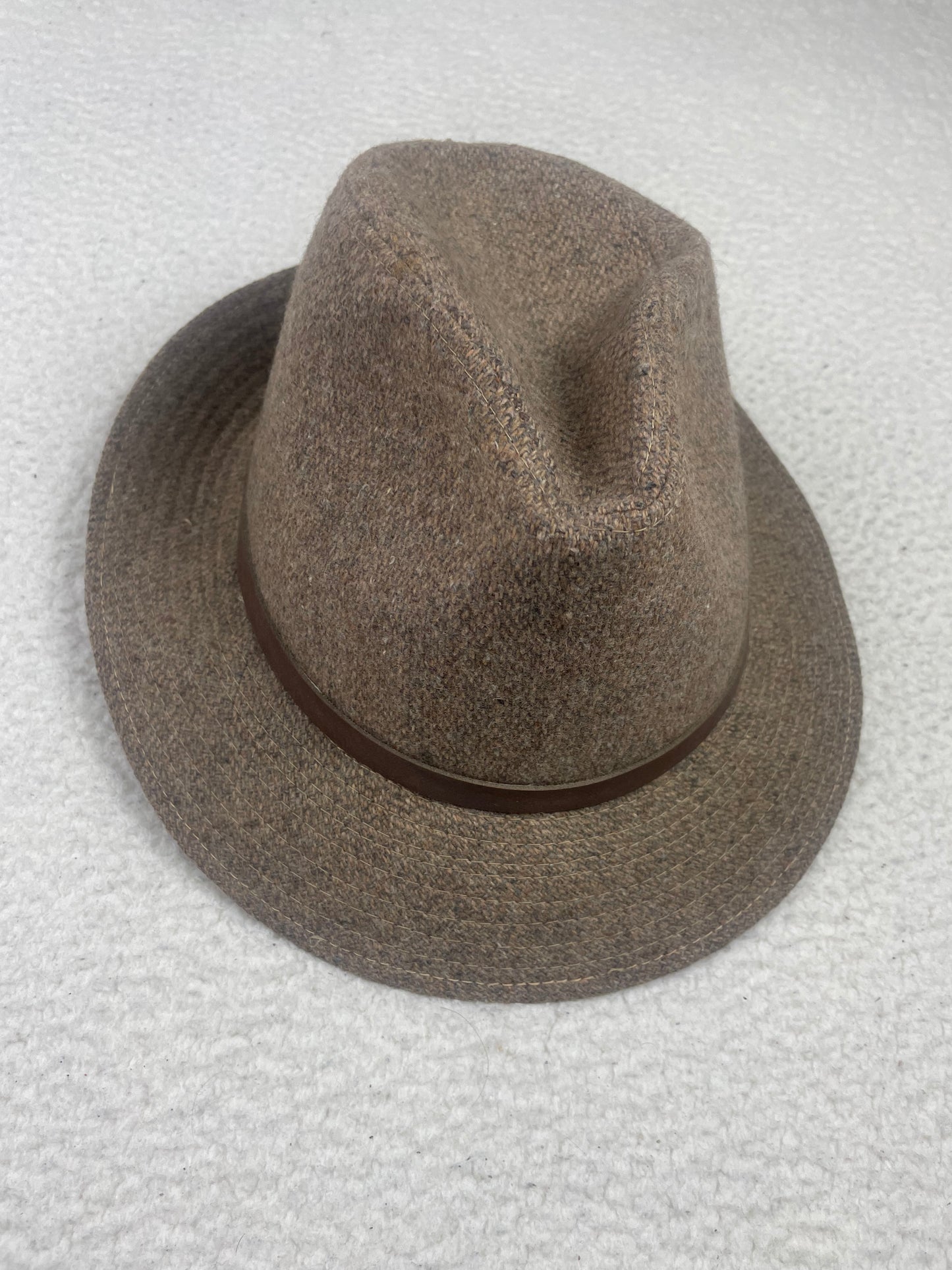 Vintage Wool Felt Medium Brim Fedora