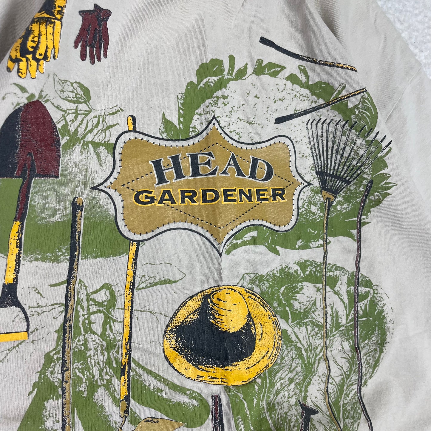 Vintage Head Gardener Victoria British Columbia Graphic Shirt