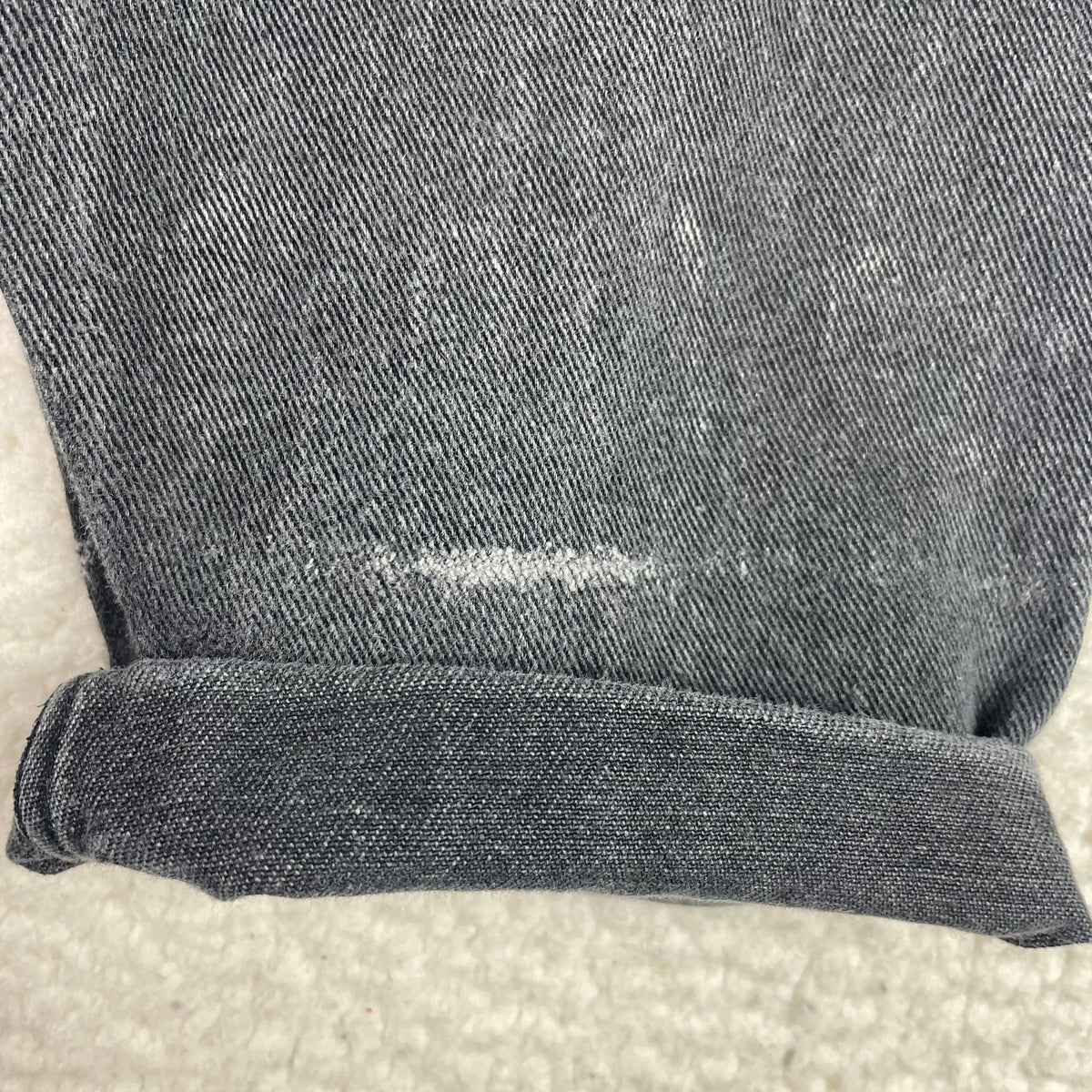 Vintage Arrston Volaju Kohshin Satoh Black Denim Barrel Jeans 28