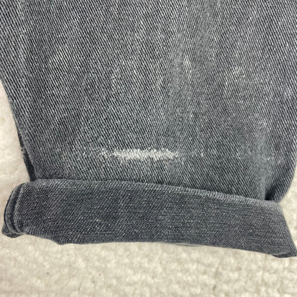 Vintage Arrston Volaju Kohshin Satoh Black Denim Barrel Jeans 28