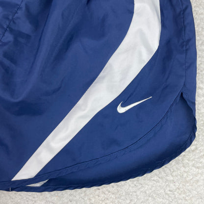Nike Navy Blue White Side Panel Running Shorts