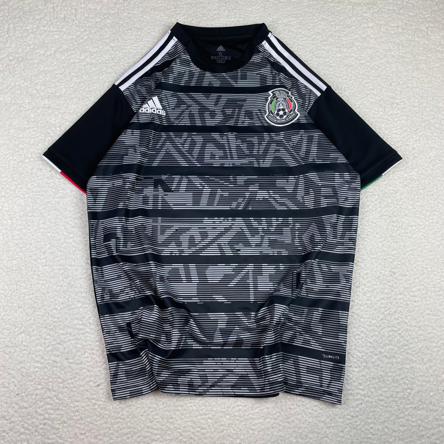 Mexico 2019 Gold Cup Home Black Aztec Jersey