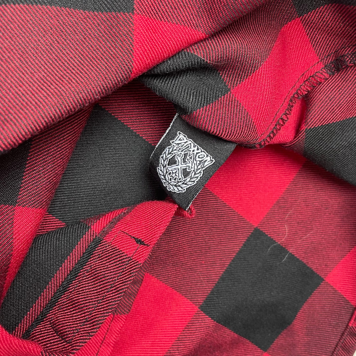 Dixxon Flannel Co Redrum Red Black Buffalo Plaid Button Up Shirt