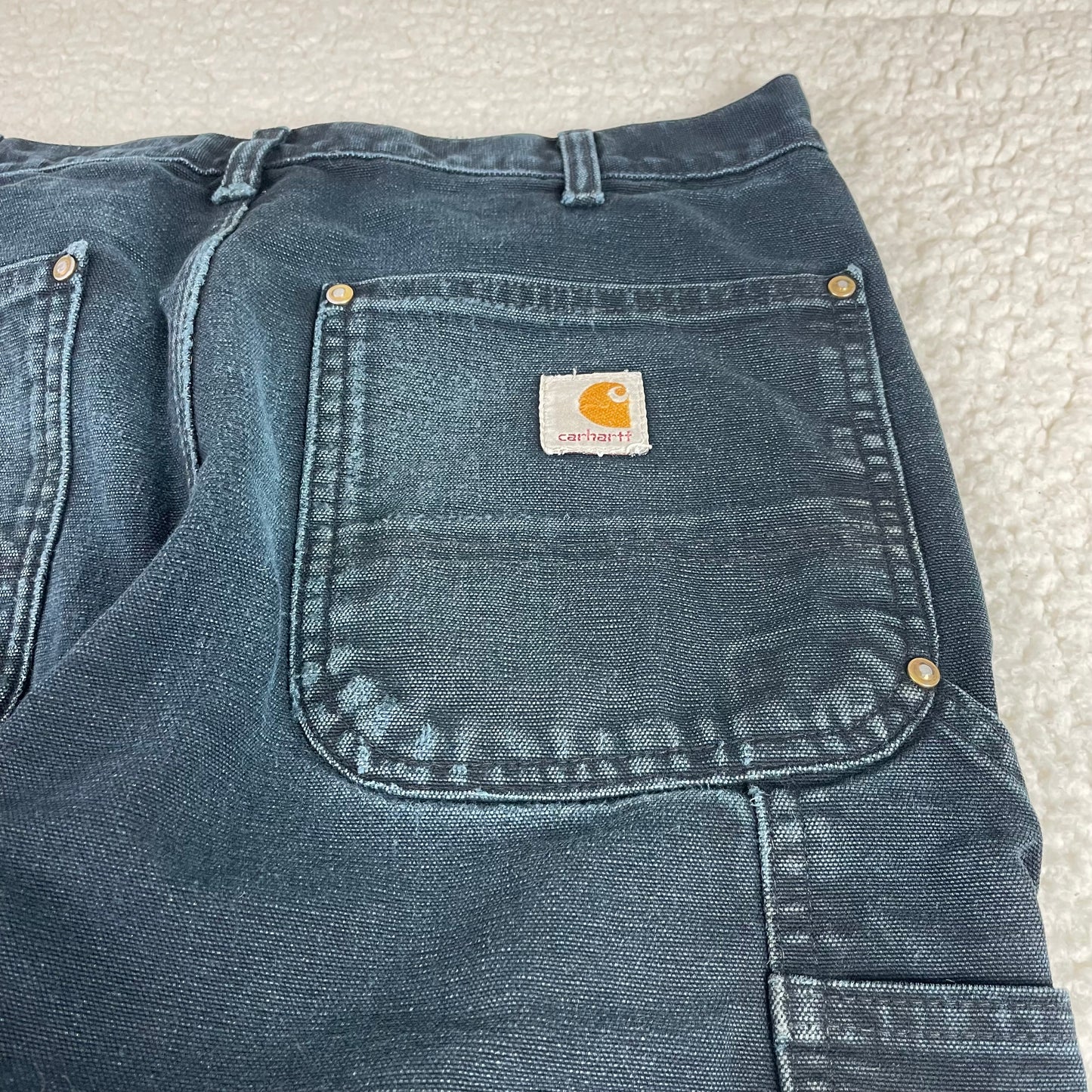 Carhartt B01 Dungaree Fit Carpenter Double Knee Pants USA