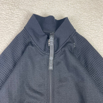 Lululemon Sojourn Zip Up Waffle Knit Track Jacket